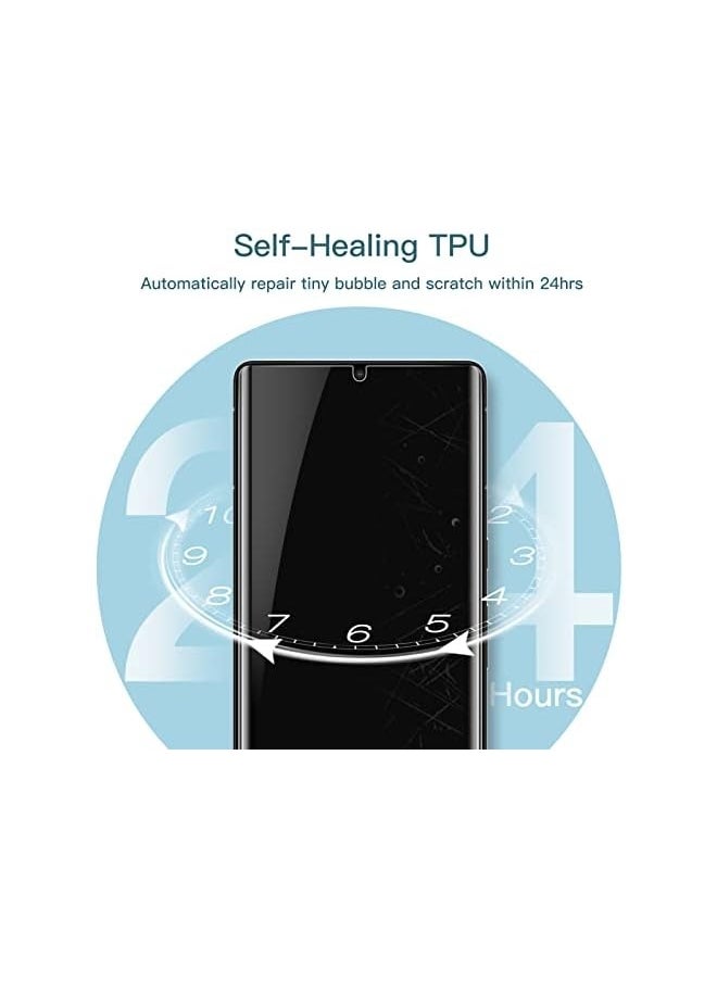 Screen Protector for Google Pixel 7 Pro with Camera Lens Protector, Flexible TPU Film, Fingerprint ID Compatible, HD Clear, Easy Install, 2-Pack Each