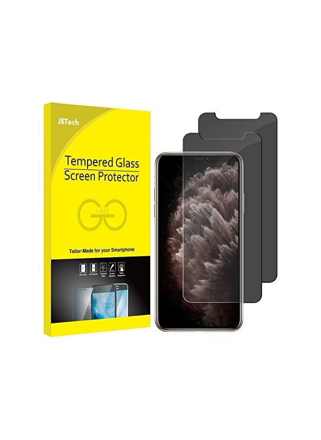 Privacy Screen Protector for iPhone 11 Pro, iPhone Xs and iPhone X 5.8-Inch, Anti Spy Tempered Glass Film, 2-Pack