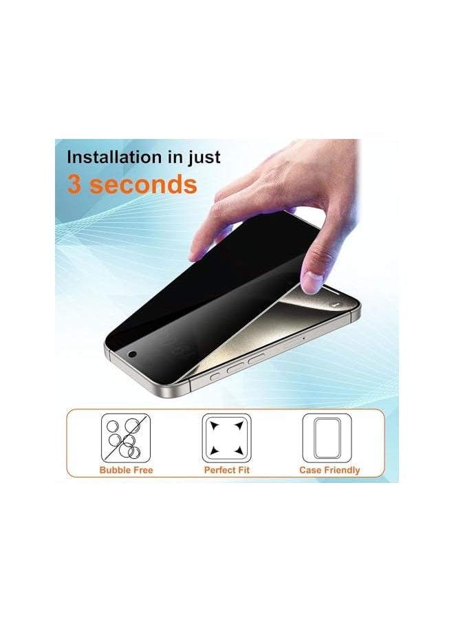 Privacy Screen Protector for iPhone 16 Pro Max (6.9