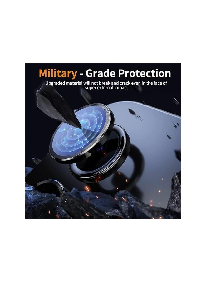 Galaxy Tab S9 Ultra/SM-X910/S9 Plus SM-X810/ S9 FE+ Camera Lens Protector, HD Clarity Anti Scratch Dustproof Tempered Glass Back Camera Lens Protector with Aluminum Edging (2 Pcs)