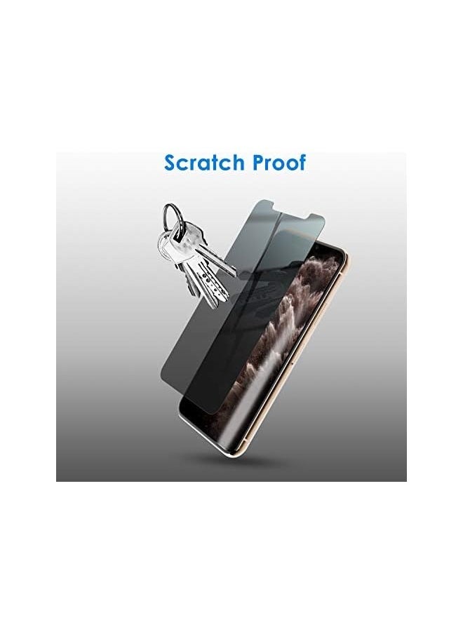 Privacy Screen Protector for iPhone 11 Pro, iPhone Xs and iPhone X 5.8-Inch, Anti Spy Tempered Glass Film, 2-Pack