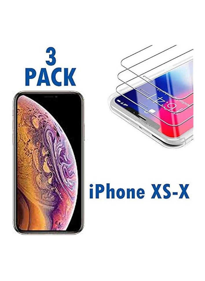 iPhone X, XS Screen Protector Glass, Tempered Glass