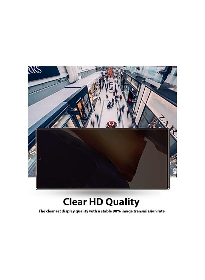 Screen protector Compatible with Galaxy Note20 Ultra 5G / Note20 Ultra Privacy HD Screen Protector, Anti-Spy Flexible Film TPU Screen Protector [Full Coverage]