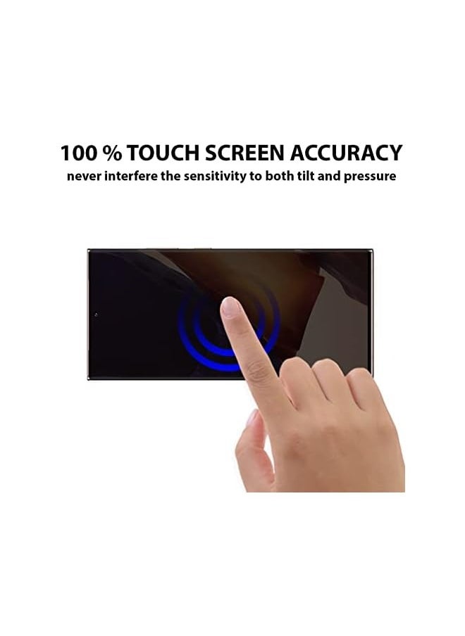 Screen protector Compatible with Galaxy Note20 Ultra 5G / Note20 Ultra Privacy HD Screen Protector, Anti-Spy Flexible Film TPU Screen Protector [Full Coverage]