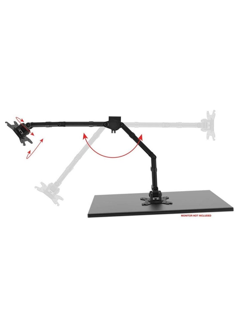 Essential Dual Monitor Articulating Arm Desk Mount