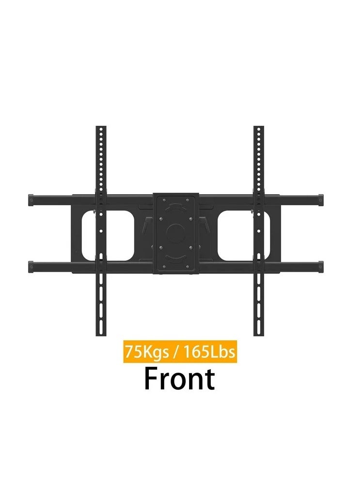 Wall TV Mount for 50 - 90 Inch Screens  Black