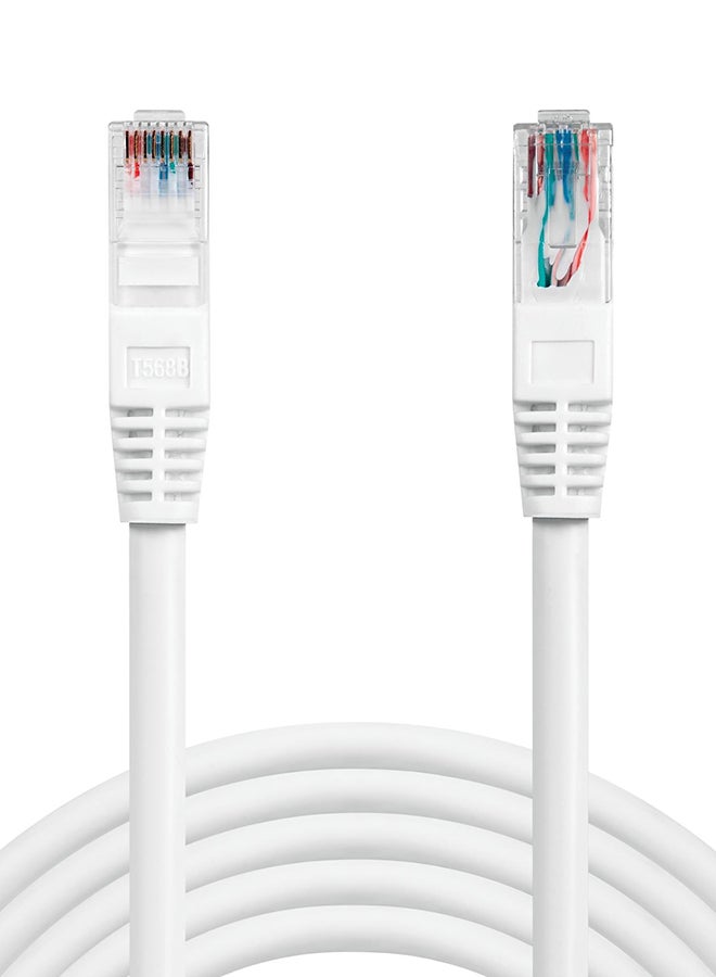 Network Cable UTP Cat6 White