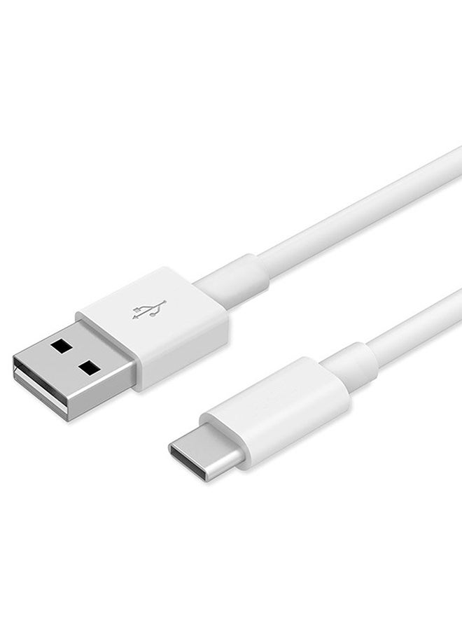 Type C USB Data Sync Charging Cable White