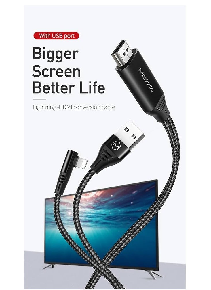 Mcdodo Lightning to HDMI Cable 2Mtr