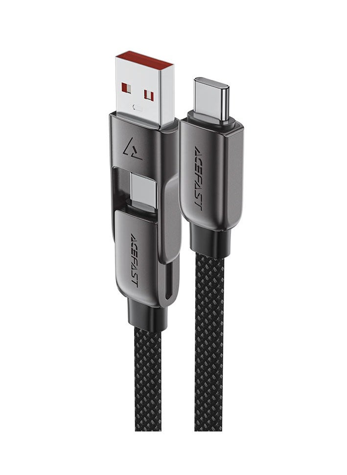 ACEFAST C13-04 USB-A / USB-C to USB-C charging data cable.