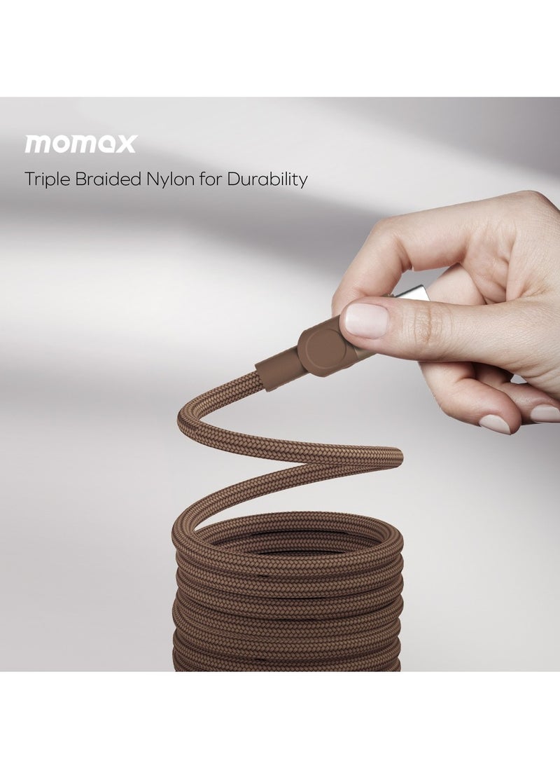 MOMAX MAGLINK 60W USB-C TO USB-C MAGNETIC CABLE