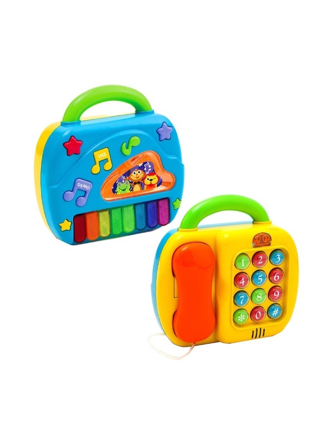 PlayGo 2-in-1 Telephone & Piano