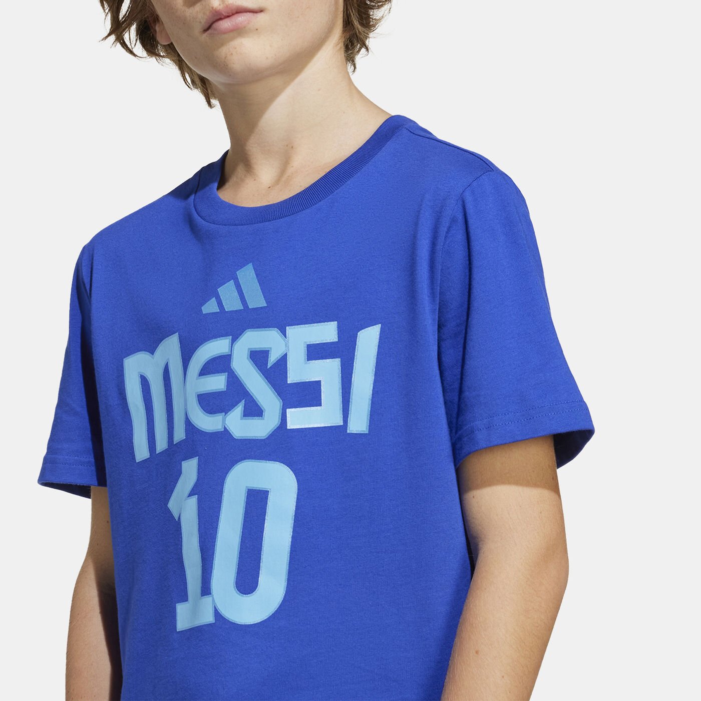 Kids' Messi Name And Number T-Shirt