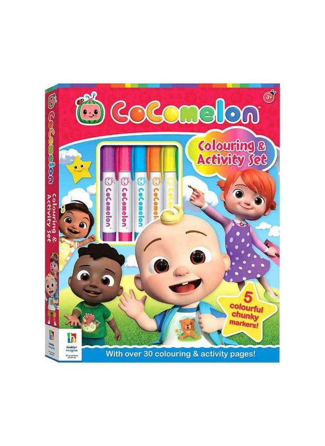 Hinkler Cocomelon Kaleidoscope Coloring Kit (64 Pages)