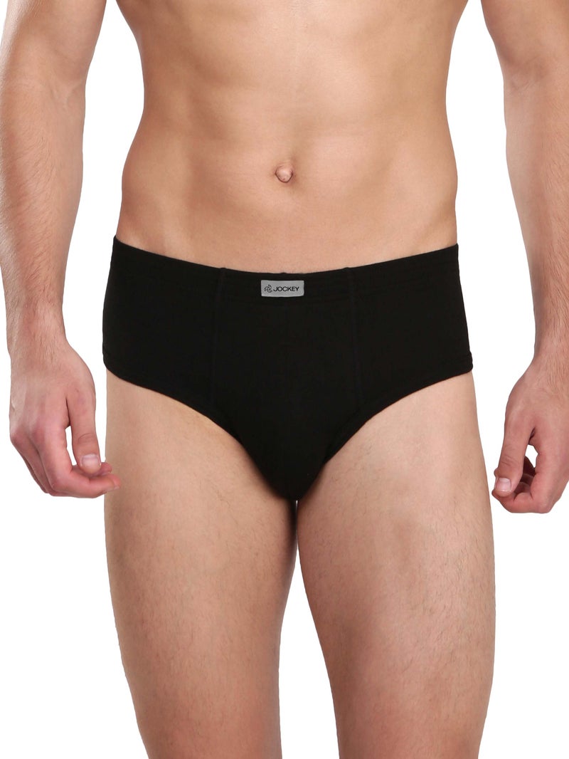 Pack Of 2 Elance Contour Brief Black