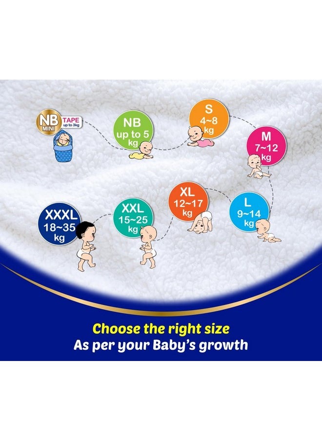 Pants Extra Absorb Baby Diapers, Small (S), 66(+2) Free Diaper, 4-8 Kg, 68 Count