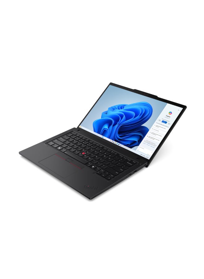 ThinkPad T14 Laptop With 14-Inch Display, Core Ultra 5-125U Processor/16GB RAM/512GB SSD/Intel Iris XE Graphics/Windows 11 Pro English/Arabic Black