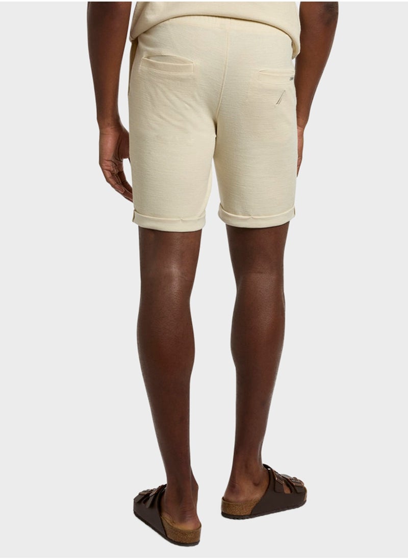 Men's Beige Cotton Shorts for Effortless Style & Comfort – Perfect for Everyday Casual Wear