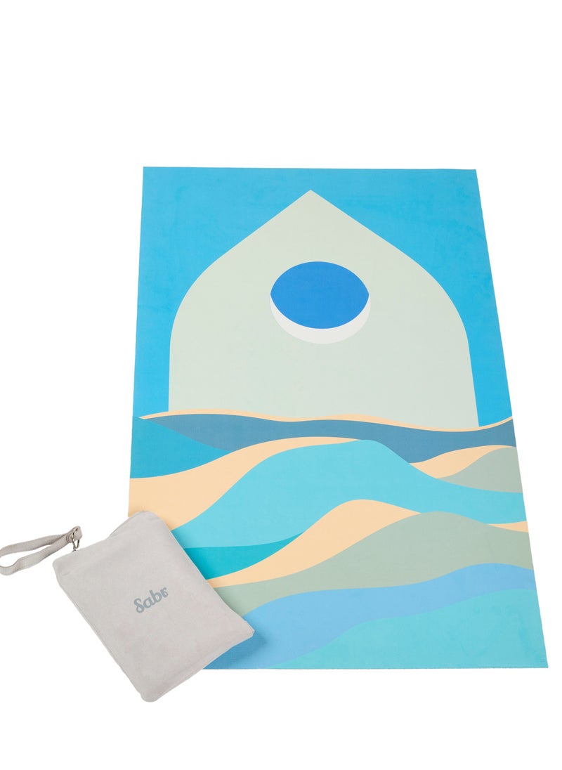 Sabr 'Desert Voyage II' Kids Compact Prayer Mat