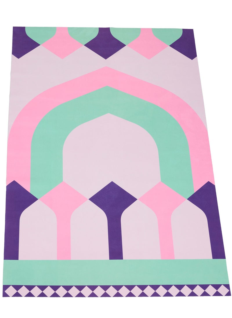 Sabr 'Divine Arches I' Kids Compact Prayer Mat