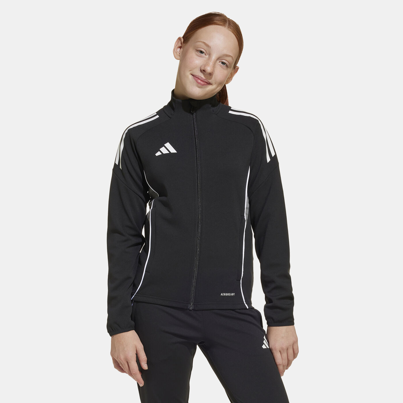 Kids' Tiro 25 Competition Football Training Jacket