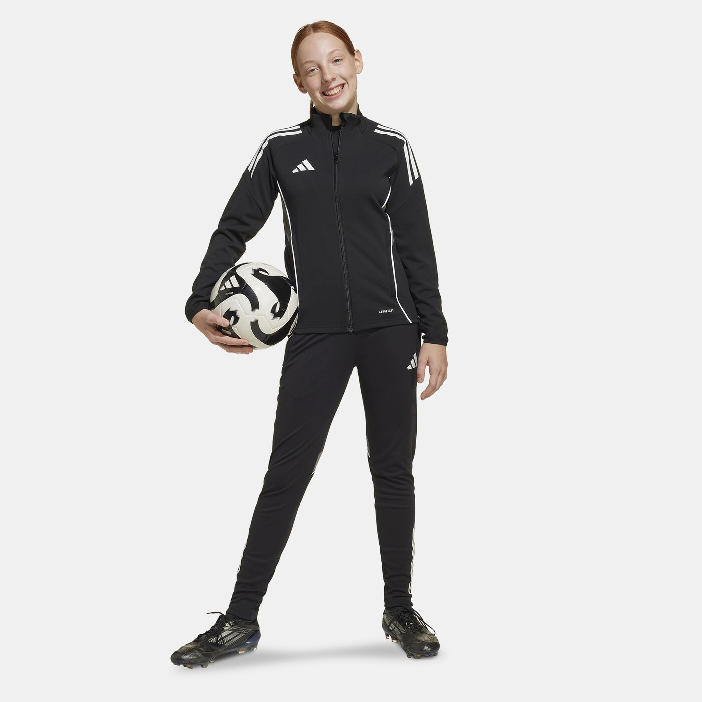 Kids' Tiro 25 Competition Football Training Jacket