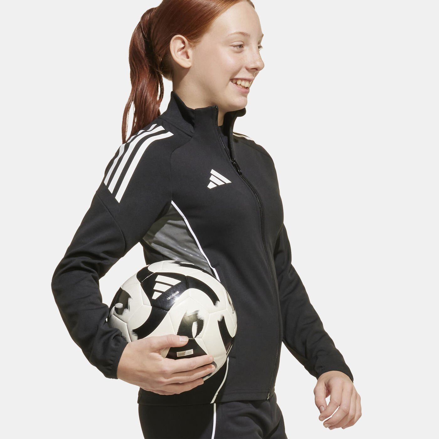Kids' Tiro 25 Competition Football Training Jacket