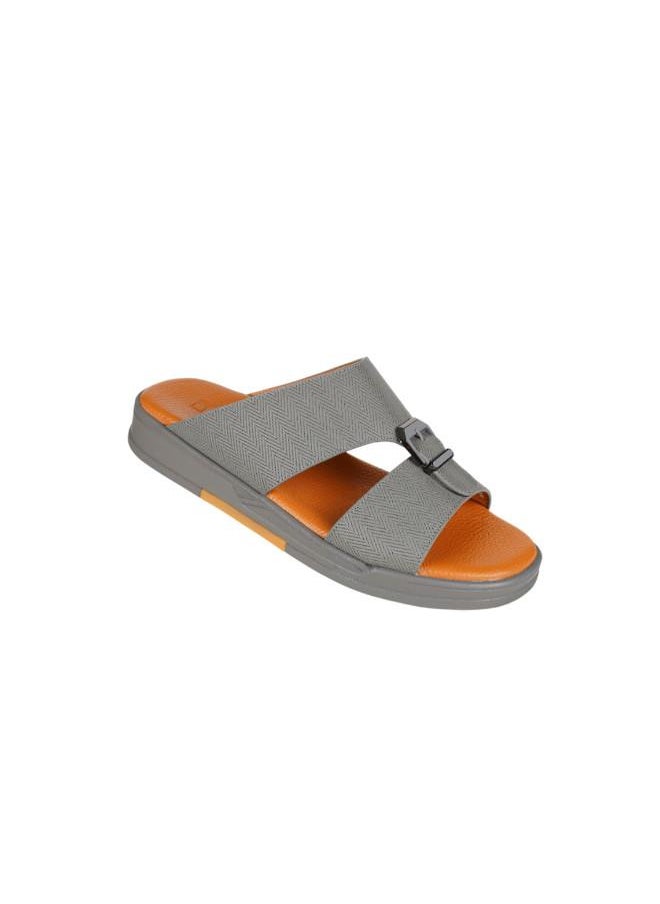 008-3658 Barjeel Uno Mens Arabic Sandals MSA124 Schist