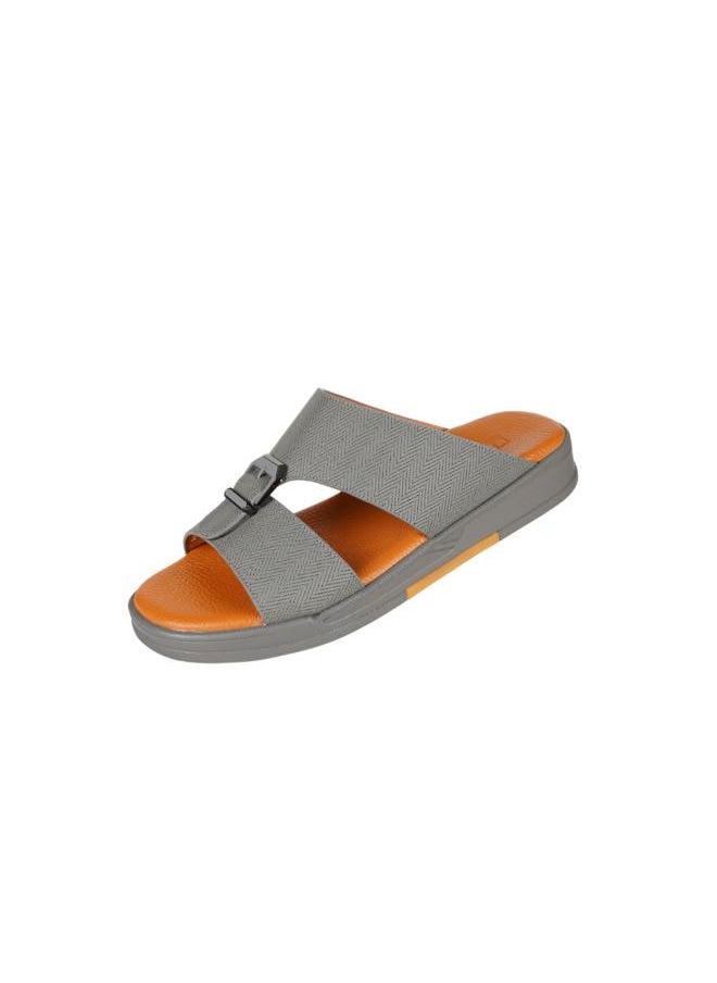 008-3658 Barjeel Uno Mens Arabic Sandals MSA124 Schist