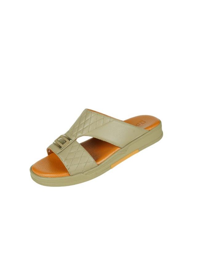 008-3644 Barjeel Uno Mens Arabic Sandals MSA138 Stone