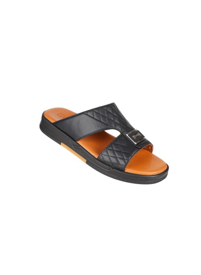 008-3642 Barjeel Uno Mens Arabic Sandals MSA138 Black