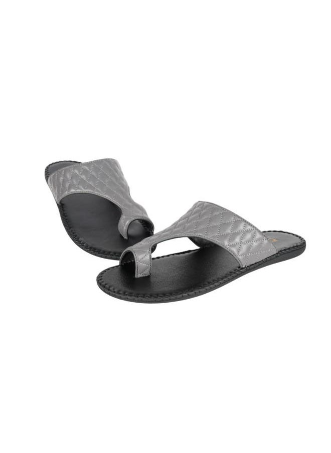 008-3435 Barjeel Uno Mens Arabic Sandals 201905-12 Grey