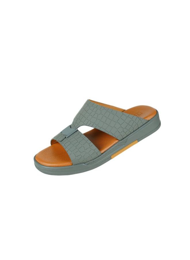 008-3601 Barjeel Uno Mens Arabic Sandals MSA128 Schist