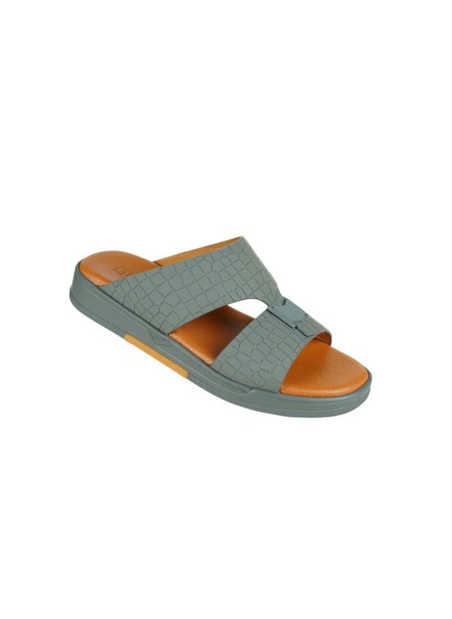 008-3601 Barjeel Uno Mens Arabic Sandals MSA128 Schist