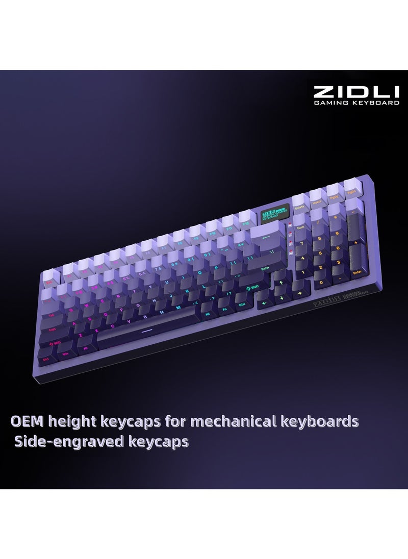 K980 Wired Mechanical Keyboard with Optical Switches | IP68 Waterproof | Full Key Hot-Swap | Side-Engraved Keycaps