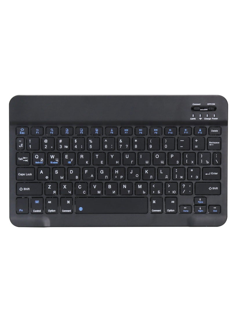 Universal Wireless Keyboard & mouse combo with English ultra slim design compatible with Android Apple iPad IOS Windows & Mac (Black)