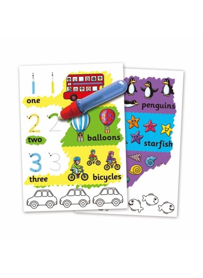 Water Magic 123 Reusable Writing Board Set