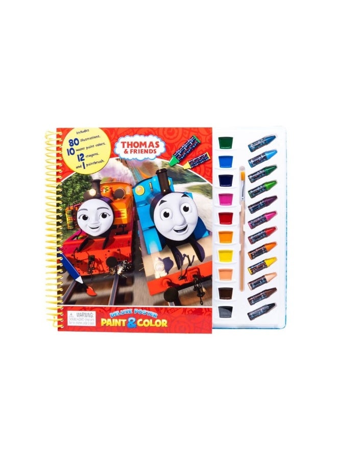 Deluxe Poster Paint & Color Thomas & Friends Activity Kit