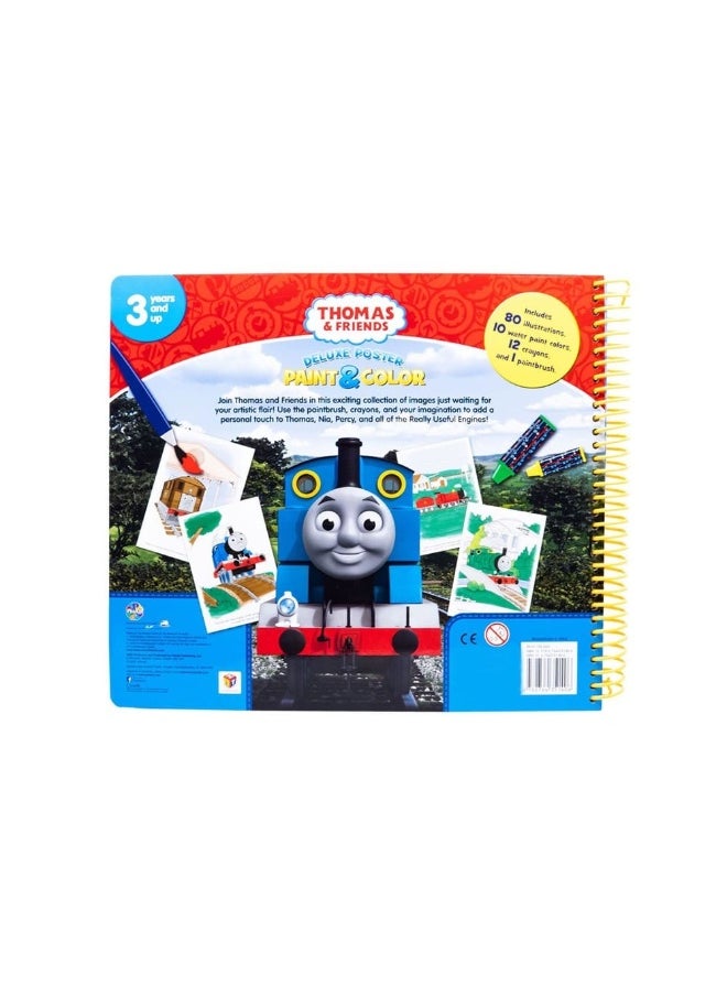 Deluxe Poster Paint & Color Thomas & Friends Activity Kit