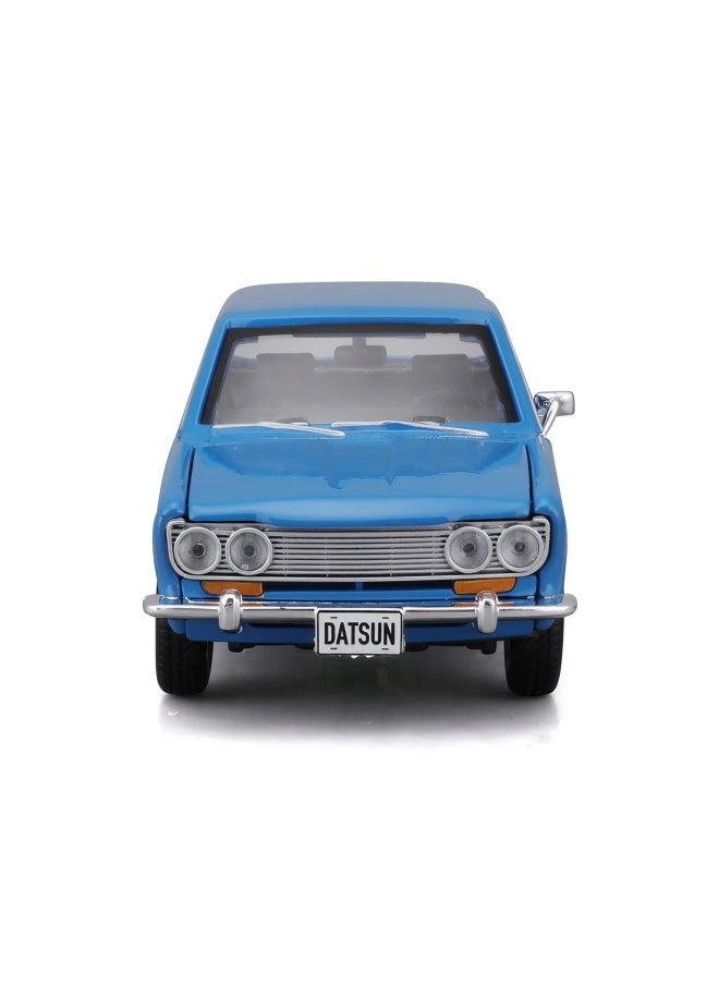 Maisto Datsun 510 Diecast Model Car (1:24, Blue)