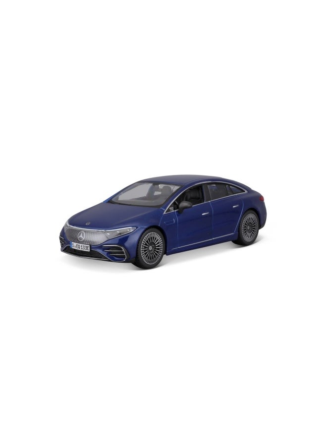 Maisto Mercedes-Benz EQS Diecast Car (1:24, Metallic Blue)