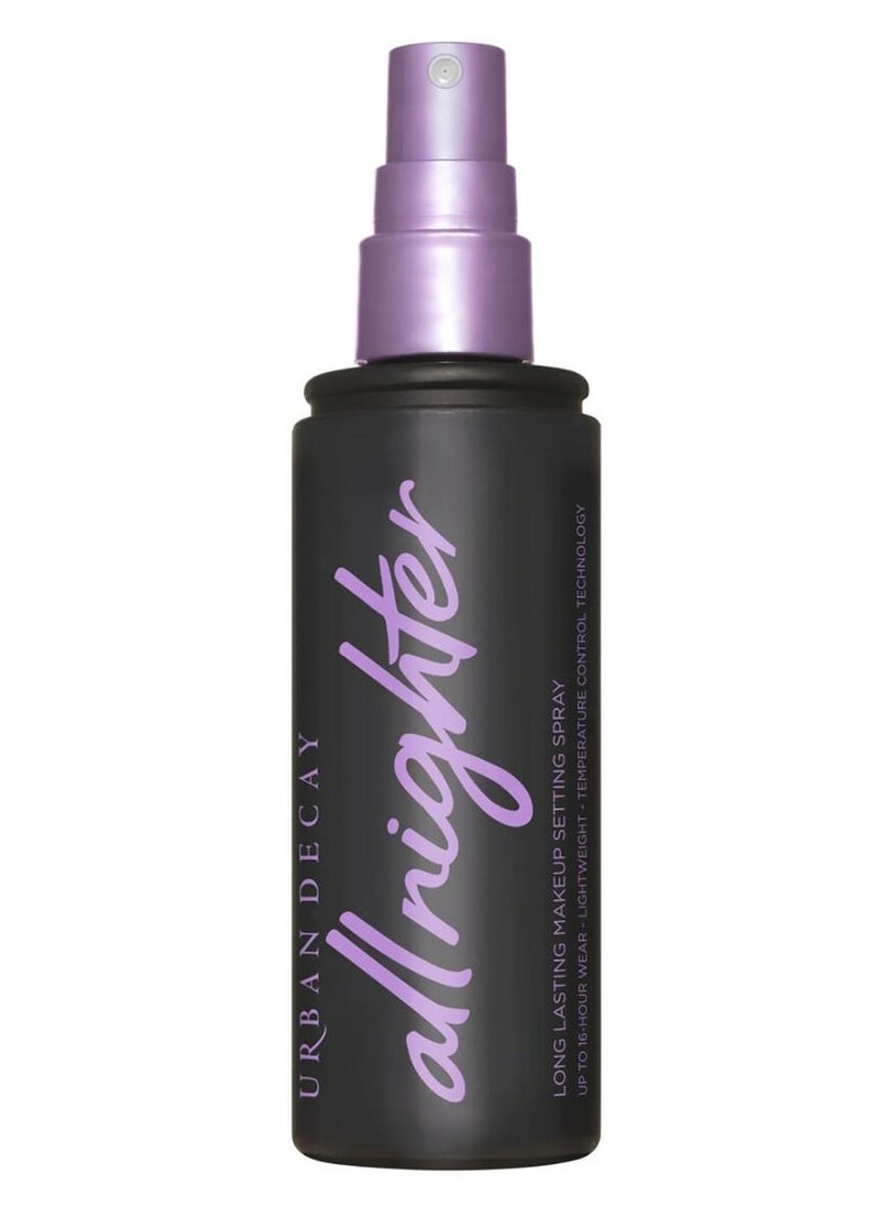 Urban Decay All Nighter Long Lasting Makeup Setting Spray 118ml - 16-Hour Wear & Smudge-Proof Finish