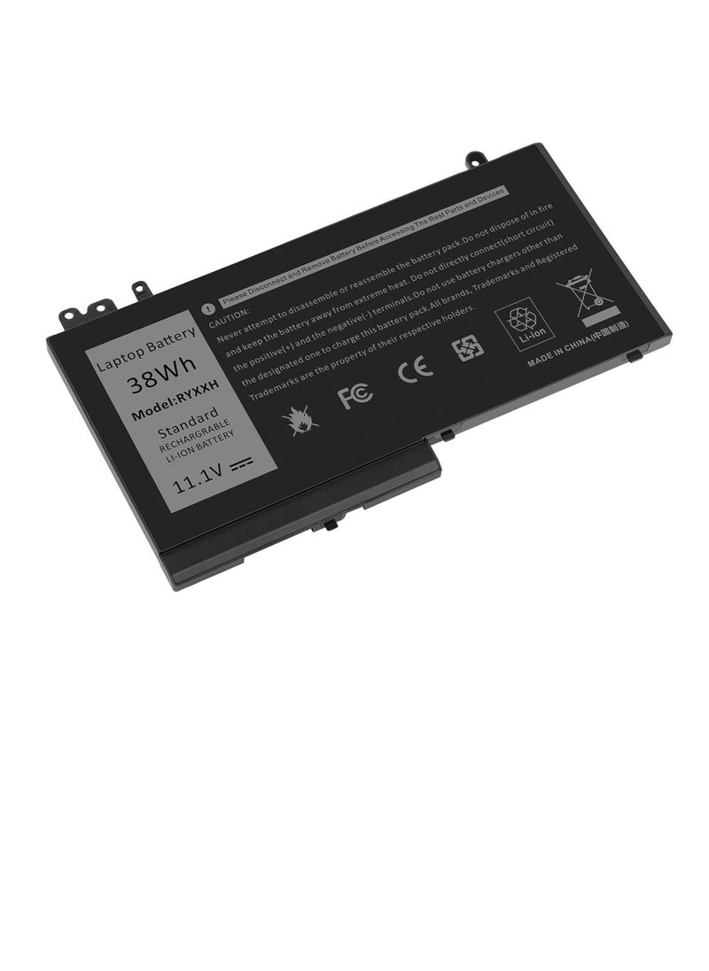 New RYXXH Battery for Dell Latitude E5450 Latitude 12 5000 E5250 (P25S001) Latitude 11 3150 3160 Series 1400 WW116 FT080 FT095 MN151 MN154 312-0543 Notebook Battery