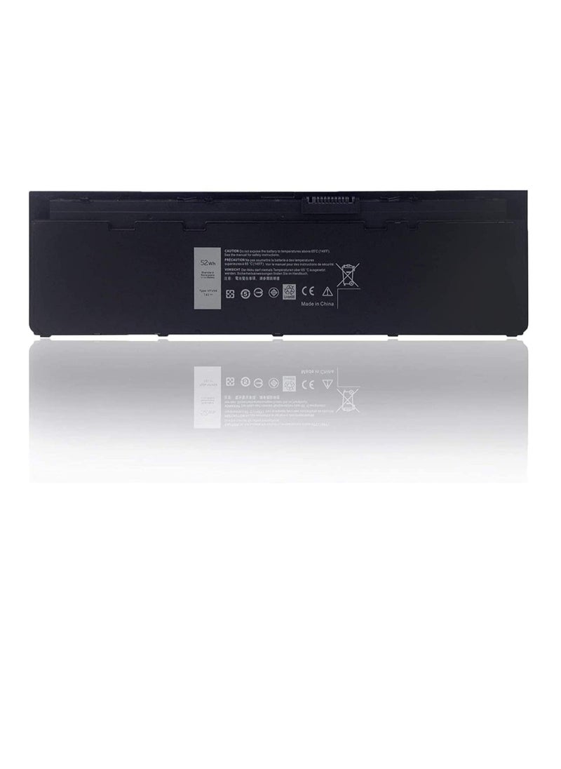 VFV59 Laptop Battery Compatible for Dell Latitude 12 7000 E7240 E7250 Series Notebook F3G33 HJ8KP GVD76 J31N7 NCVF0 W57CV 9C26T 451-BBFX 451-BBFW 451-BBFY 7.4V 52WH