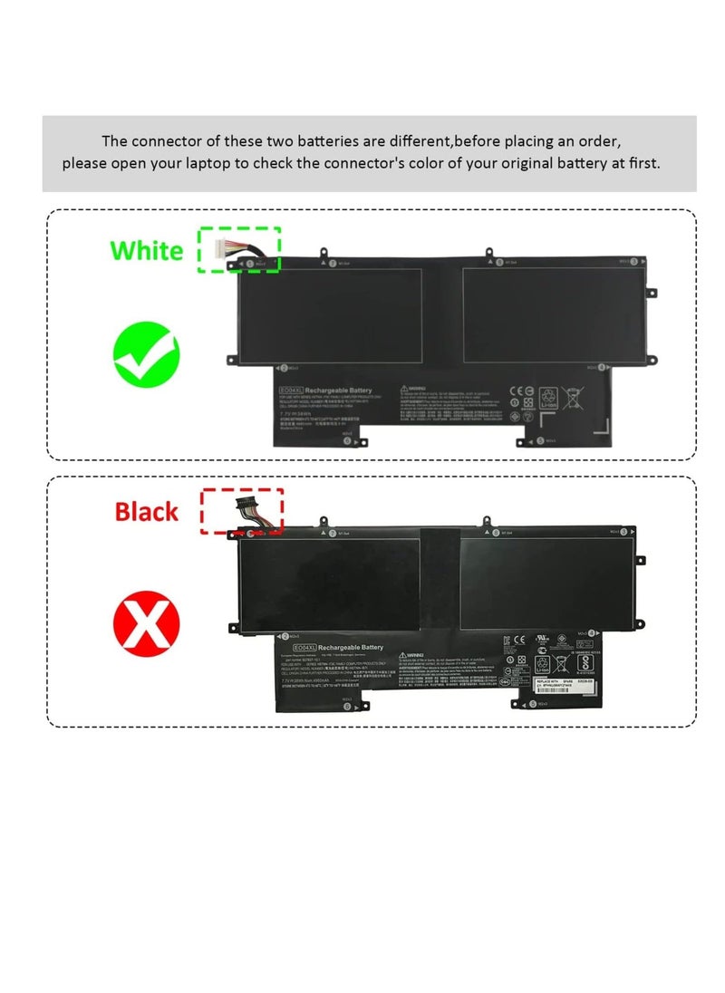 New Compatible EO04XL E004XL Battery for Hp EliteBook Folio G1 4K Series HSTNN-173C HSTNN-I73C HSTNN-IB71 HSTNN-IB7I 827927-1B1 827927-1C1