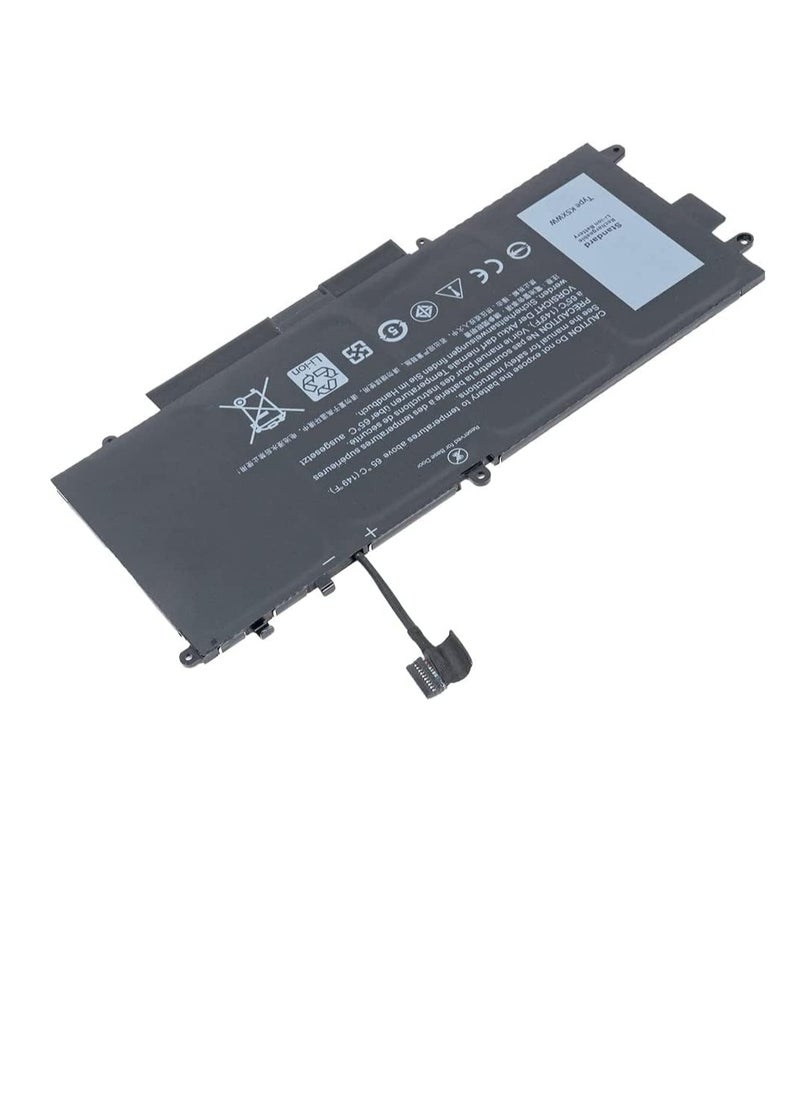 Laptop Battery Compatible For Dell 6CYH6 Latitude 12 5289 7389 7390 2-in-1 E5289 L3180 N003L7390-C-D1606FTCN N012L7390-C-D1706FTCN 725KY K5XWW W N188GG 79000 mAh/60Wh