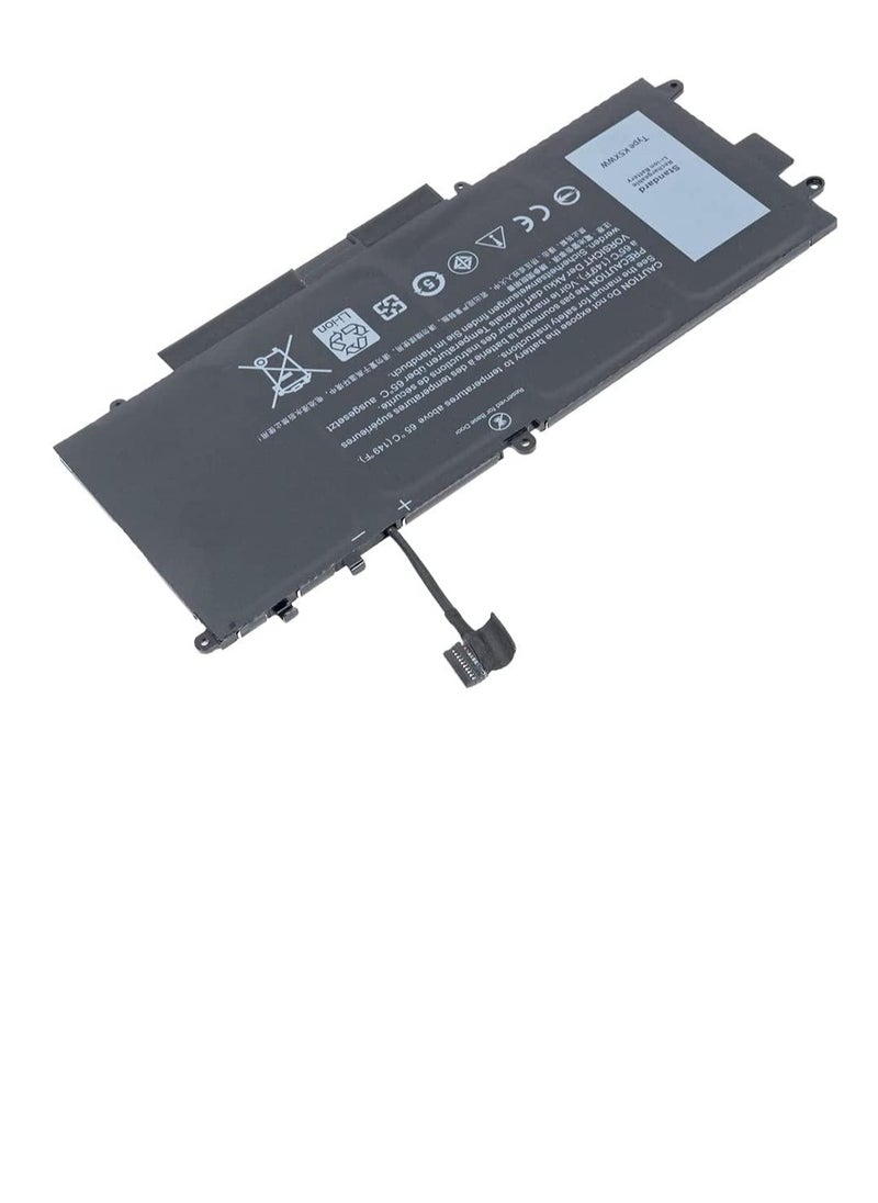 Laptop Battery Compatible For Dell 6CYH6 Latitude 12 5289 7389 7390 2-in-1 E5289 L3180 N003L7390-C-D1606FTCN N012L7390-C-D1706FTCN 725KY K5XWW W N188GG 79000 mAh/60Wh