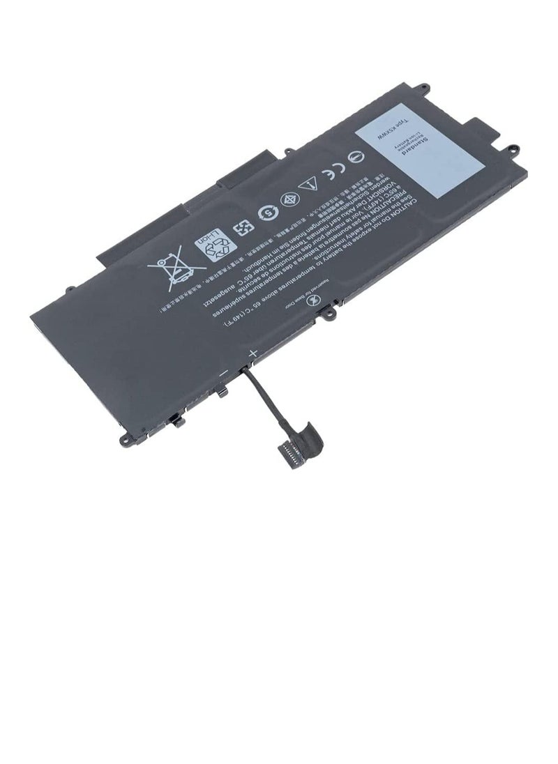 Laptop Battery Compatible For Dell 6CYH6 Latitude 12 5289 7389 7390 2-in-1 E5289 L3180 N003L7390-C-D1606FTCN N012L7390-C-D1706FTCN 725KY K5XWW W N188GG 79000 mAh/60Wh