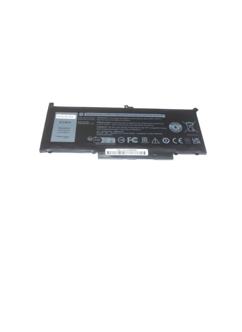 F3YGT (60WH) Replacement Battery For Dell Latitude 7280 7290 7380 7390 7480 7490 Series