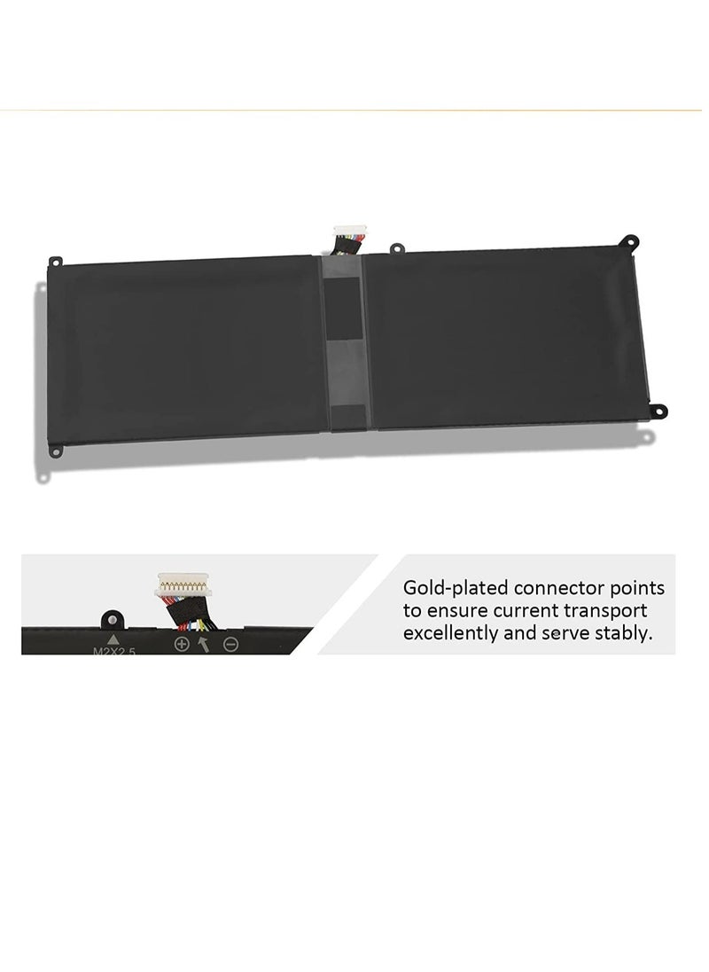 New Replacement  7VKV9 Laptop Battery Compatible for Dell XPS 12 9250 Latitude 12 7000 7275 Series 07VKV9 9TV5X 09TV5X 0V55D0 V55D0 7.6V 30Wh